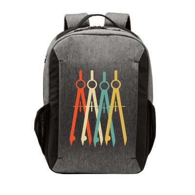 Vintage Retro Art Architect Architecture Vector Backpack