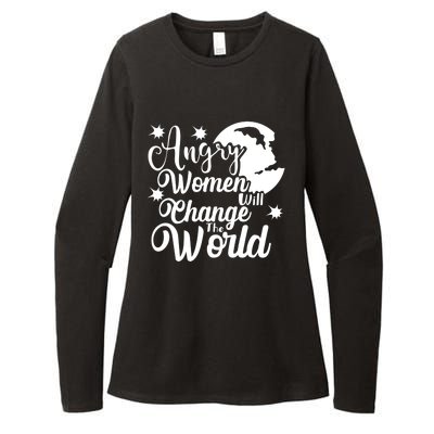 Vintage Rights Angry Will Change The World Cute Gift Womens CVC Long Sleeve Shirt