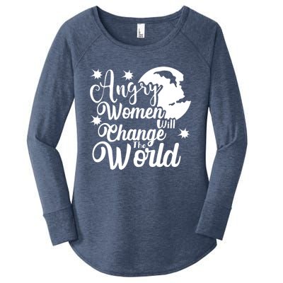 Vintage Rights Angry Will Change The World Cute Gift Women's Perfect Tri Tunic Long Sleeve Shirt