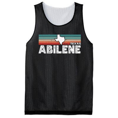 Vintage Retro Abilene Tx Tourist Native Texas State Mesh Reversible Basketball Jersey Tank