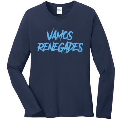 Vamos Renegades Arlington Football Tailgate Ladies Long Sleeve Shirt