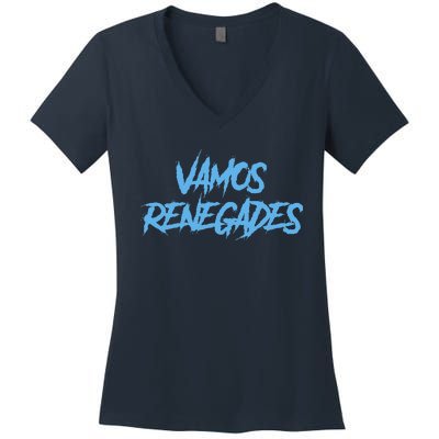 Vamos Renegades Arlington Football Tailgate Women's V-Neck T-Shirt