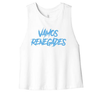 Vamos Renegades Arlington Football Tailgate Women's Racerback Cropped Tank