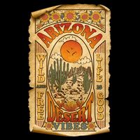 Vintage Retro Arizona Desert Vibes Travel Poster Mug