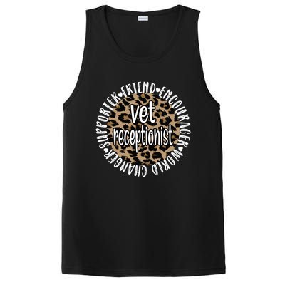 Vet Receptionist Appreciation Veterinary Receptionist Meaningful Gift PosiCharge Competitor Tank