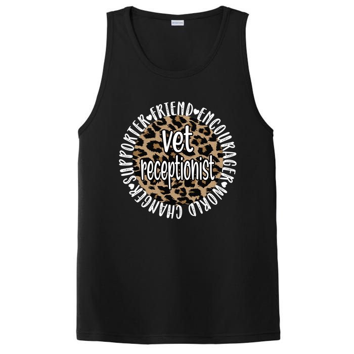 Vet Receptionist Appreciation Veterinary Receptionist Meaningful Gift PosiCharge Competitor Tank