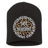 Vet Receptionist Appreciation Veterinary Receptionist Meaningful Gift Short Acrylic Beanie