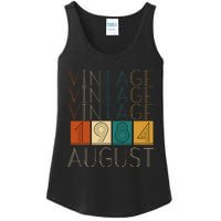 Vintage Retro August 1984 Ladies Essential Tank