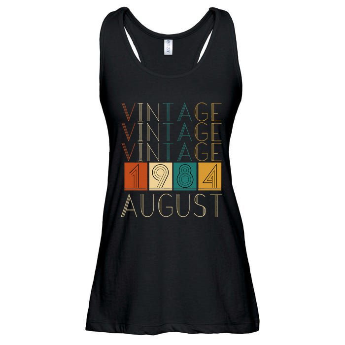 Vintage Retro August 1984 Ladies Essential Flowy Tank