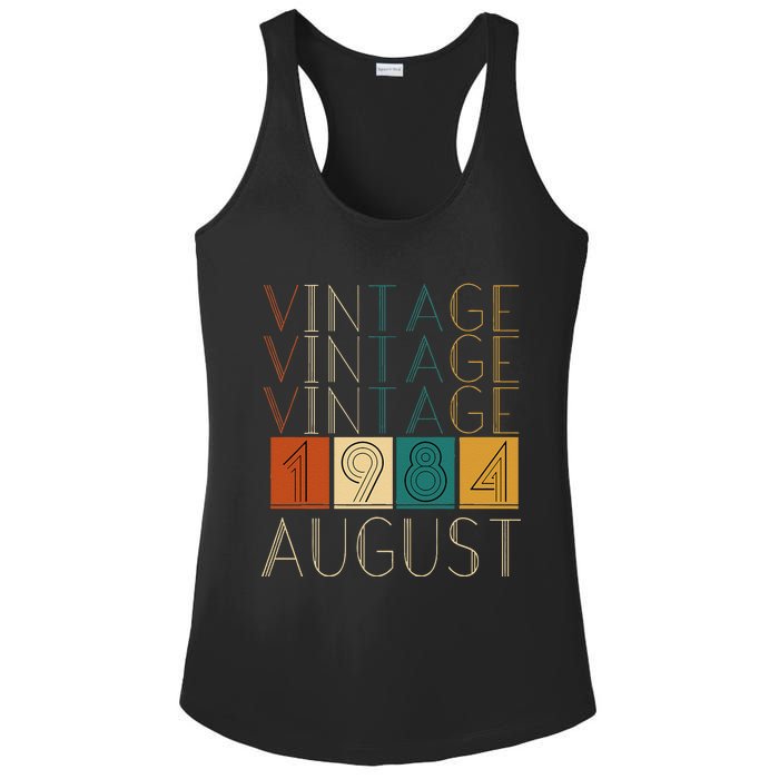 Vintage Retro August 1984 Ladies PosiCharge Competitor Racerback Tank