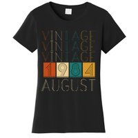 Vintage Retro August 1984 Women's T-Shirt