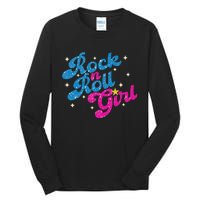 Vintage Rock And Roll Girl Tall Long Sleeve T-Shirt