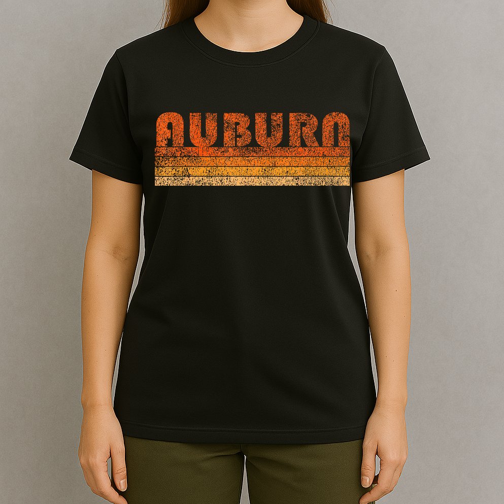 Vintage Retro Auburn Alabama T-Shirt
