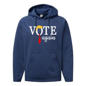 Vote Republican Again Presidential Election 2024 Performance Fleece Hoodie