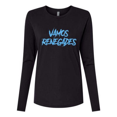 Vamos Renegades Arlington Football Womens Cotton Relaxed Long Sleeve T-Shirt