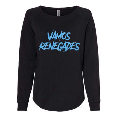 Vamos Renegades Arlington Football Womens California Wash Sweatshirt