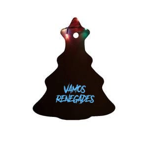 Vamos Renegades Arlington Football Ceramic Tree Ornament