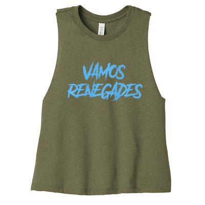 Vamos Renegades Arlington Football Women's Racerback Cropped Tank