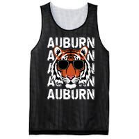 Vintage Retro Auburn Style Classic Mesh Reversible Basketball Jersey Tank