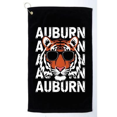 Vintage Retro Auburn Style Classic Golf Towel