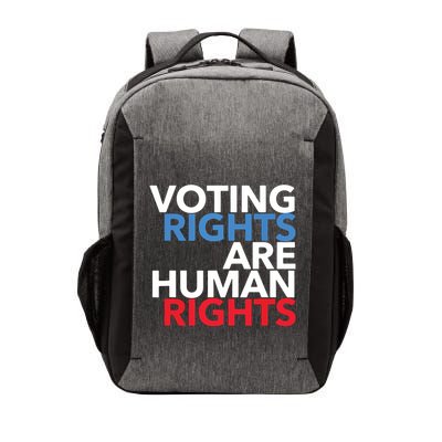 Voting Rights Are Human Rights (Red, White, Blue) Vector Backpack