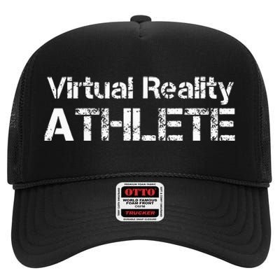 Virtual Reality ATHLETE For VR Gamers High Crown Mesh Back Trucker Hat