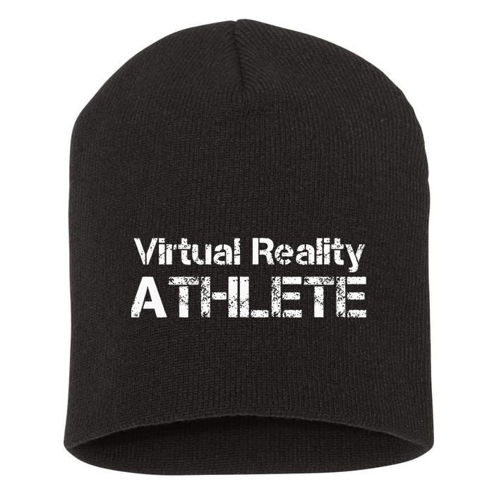 Virtual Reality ATHLETE For VR Gamers Short Acrylic Beanie