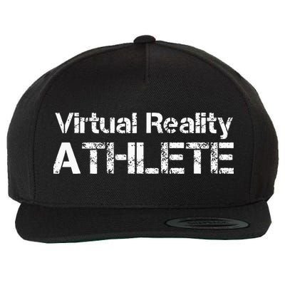 Virtual Reality ATHLETE For VR Gamers Wool Snapback Cap