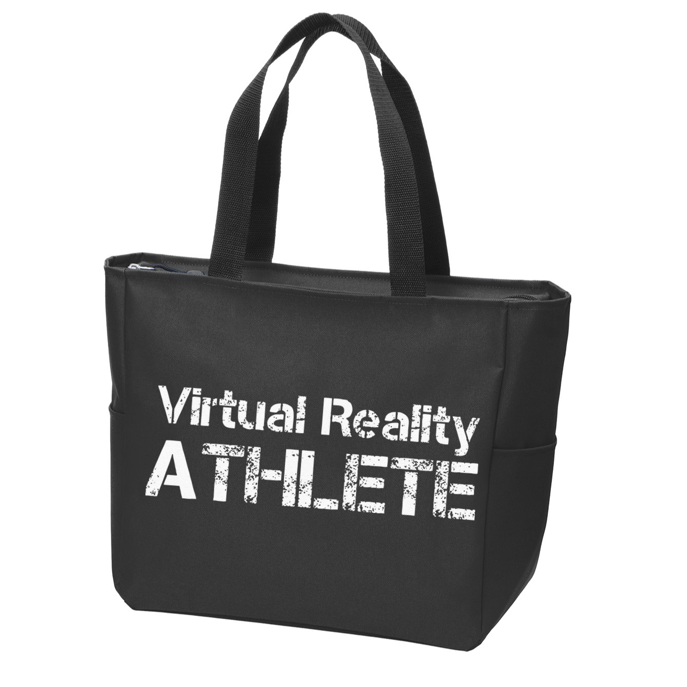 Virtual Reality ATHLETE For VR Gamers Zip Tote Bag
