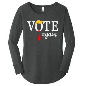 Vote Republican Again Presidential Election 2024 Women's Perfect Tri Tunic Long Sleeve Shirt