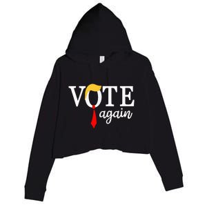 Vote Republican Again Presidential Election 2024 Crop Fleece Hoodie