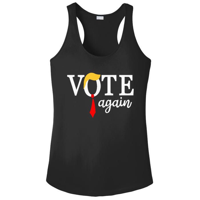 Vote Republican Again Presidential Election 2024 Ladies PosiCharge Competitor Racerback Tank