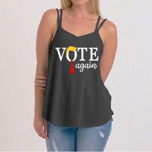 Vote Republican Again Presidential Election 2024 Women's Strappy Tank