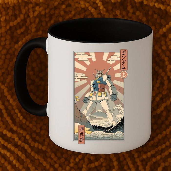Vintage Robot Kawaii Mug