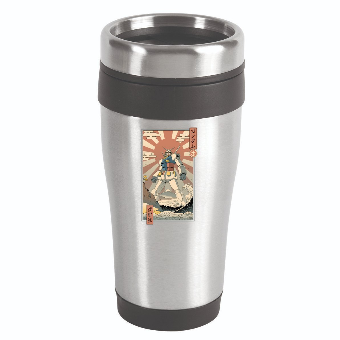 Vintage Robot Kawaii 16oz Travel Tumbler