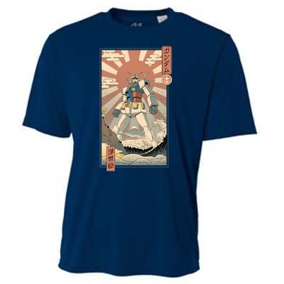 Vintage Gundam Robot Kawaii Cooling Performance Crew T-Shirt