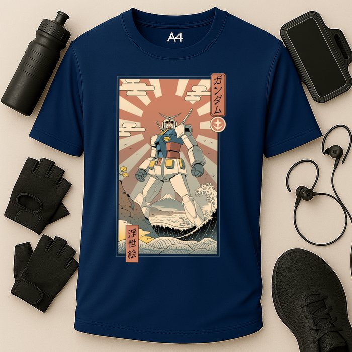 Vintage Robot Kawaii Performance Shirt