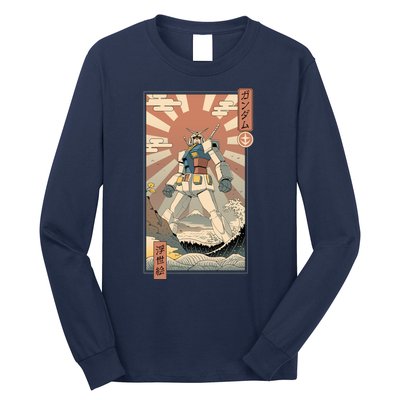 Vintage Gundam Robot Kawaii Long Sleeve Shirt