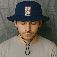 Vintage Robot Kawaii Bucket Hat