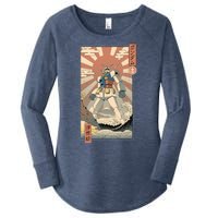 Vintage Gundam Robot Kawaii Women's Perfect Tri Tunic Long Sleeve Shirt