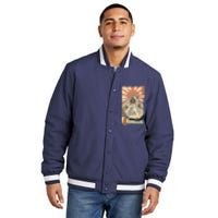 Vintage Gundam Robot Kawaii Insulated Varsity Jacket