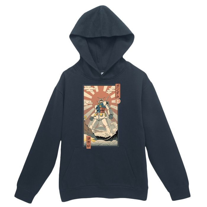 Vintage Gundam Robot Kawaii Urban Pullover Hoodie