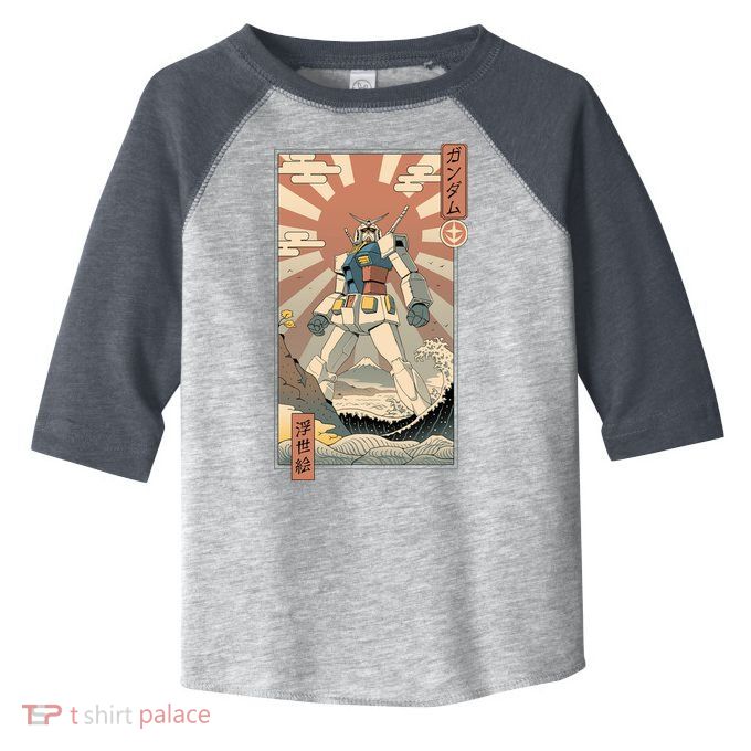 Vintage Robot Kawaii Toddler Fine Jersey T-Shirt