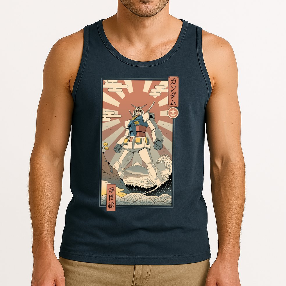 Vintage Robot Kawaii Tank Top