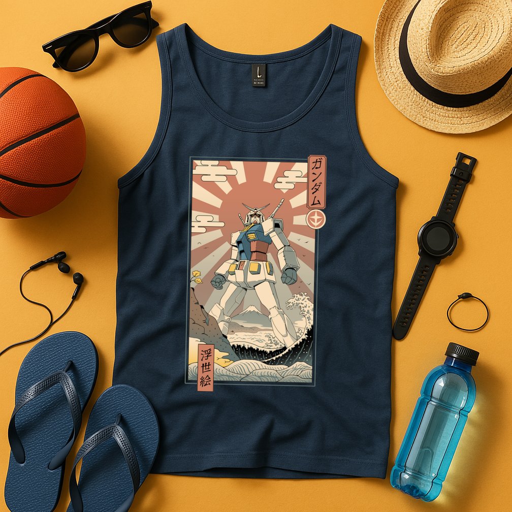 Vintage Robot Kawaii Tank Top