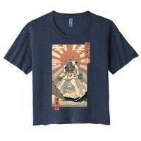 Vintage Gundam Robot Kawaii Women's Crop Top Tee