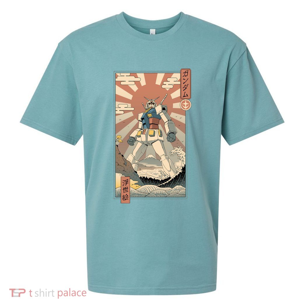 Vintage Robot Kawaii Sueded Cloud Jersey T-Shirt