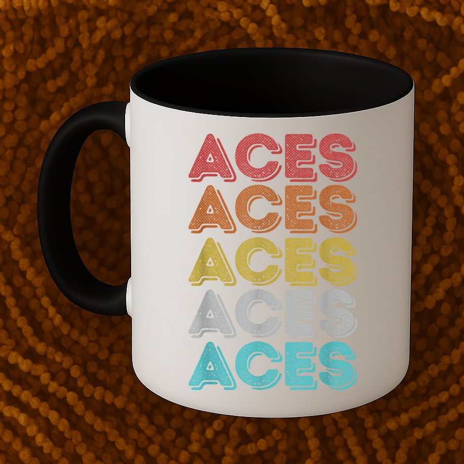 Vintage Retro Aces Mug