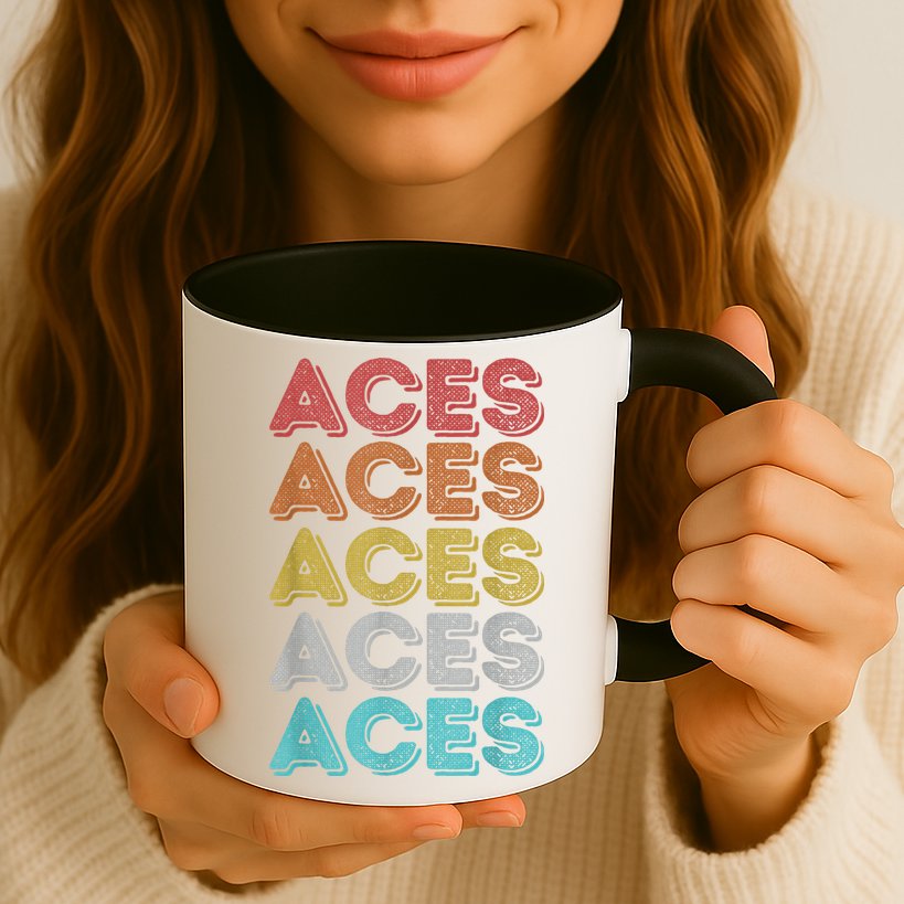 Vintage Retro Aces Mug