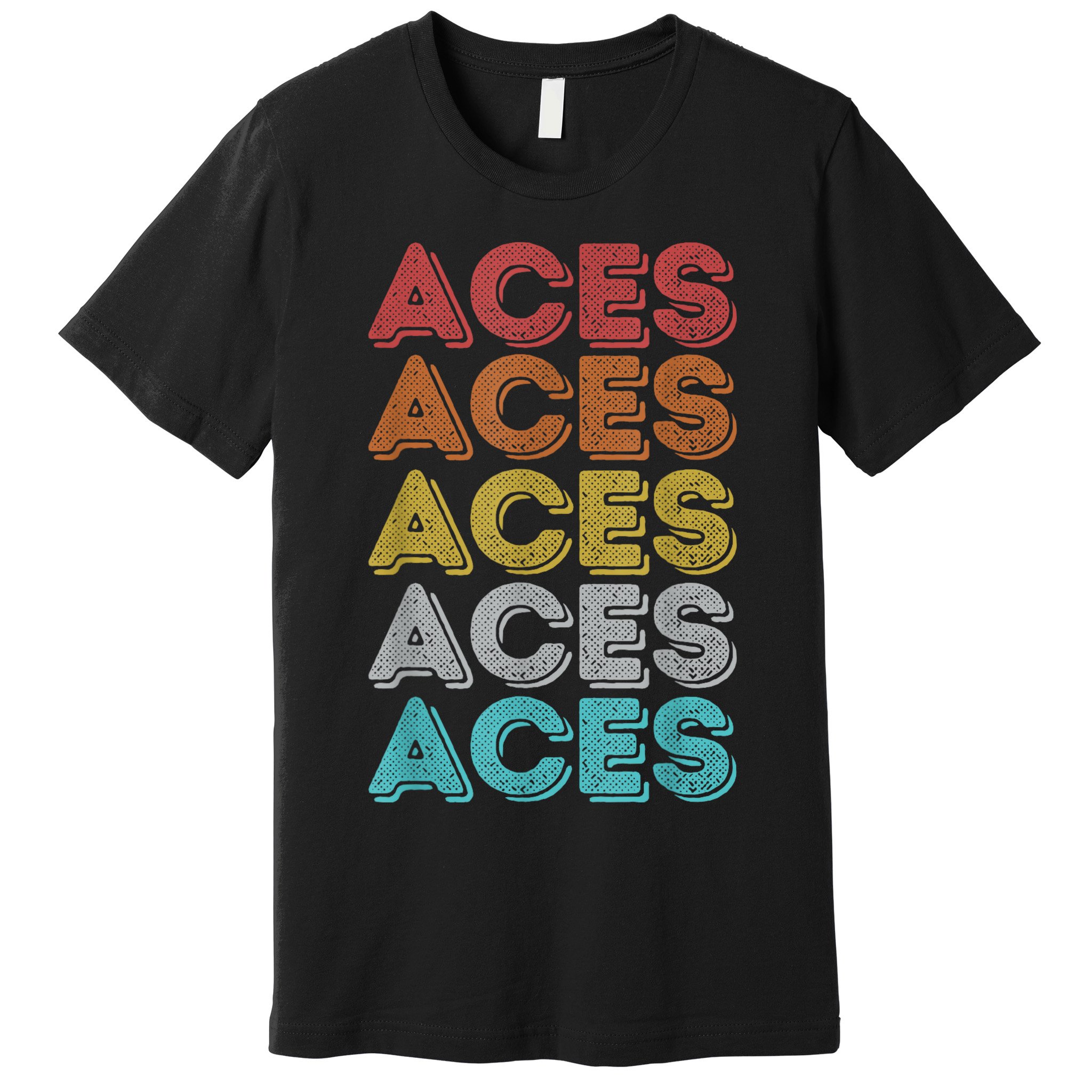 Vintage Retro Aces Premium T-Shirt